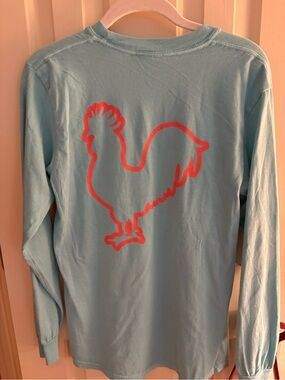 Comfort Colors Adult Long-Sleeve Pocket Tee - Teal